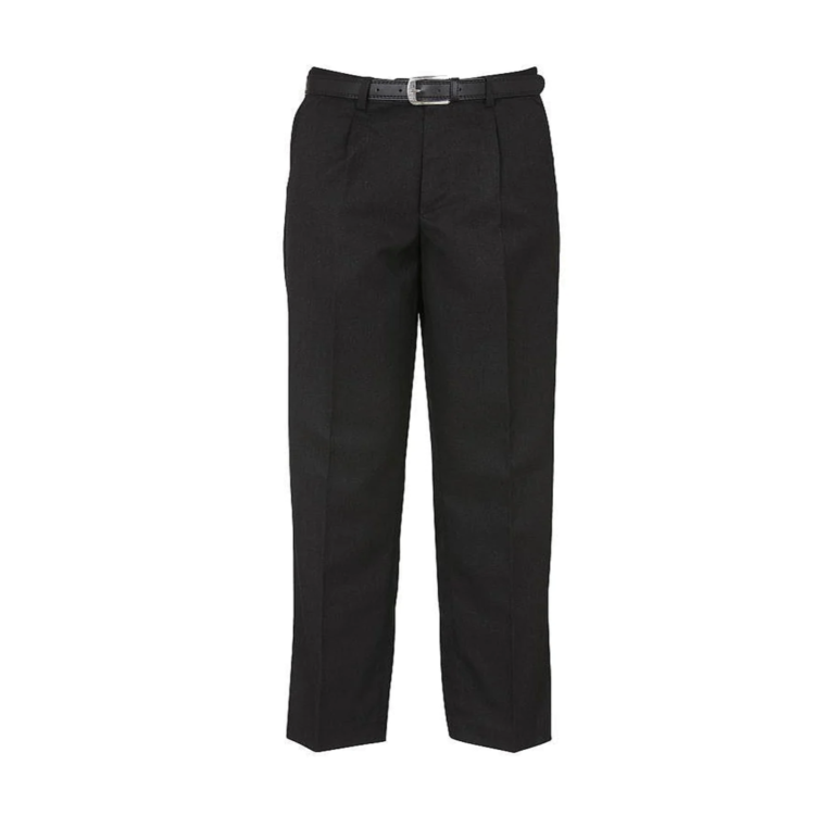 Boy's Black Trousers (Extra Sturdy Fit)