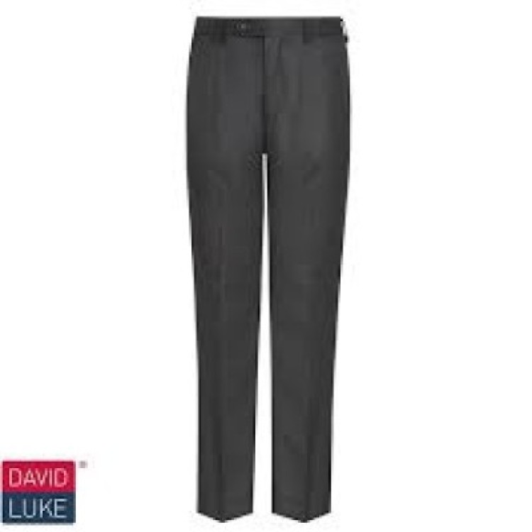 Flat Front Trouser, Elastic Back (Junior Sizes)DL943