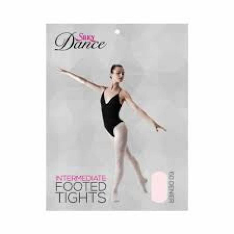 Silky Ballet Dance Pink Tights
