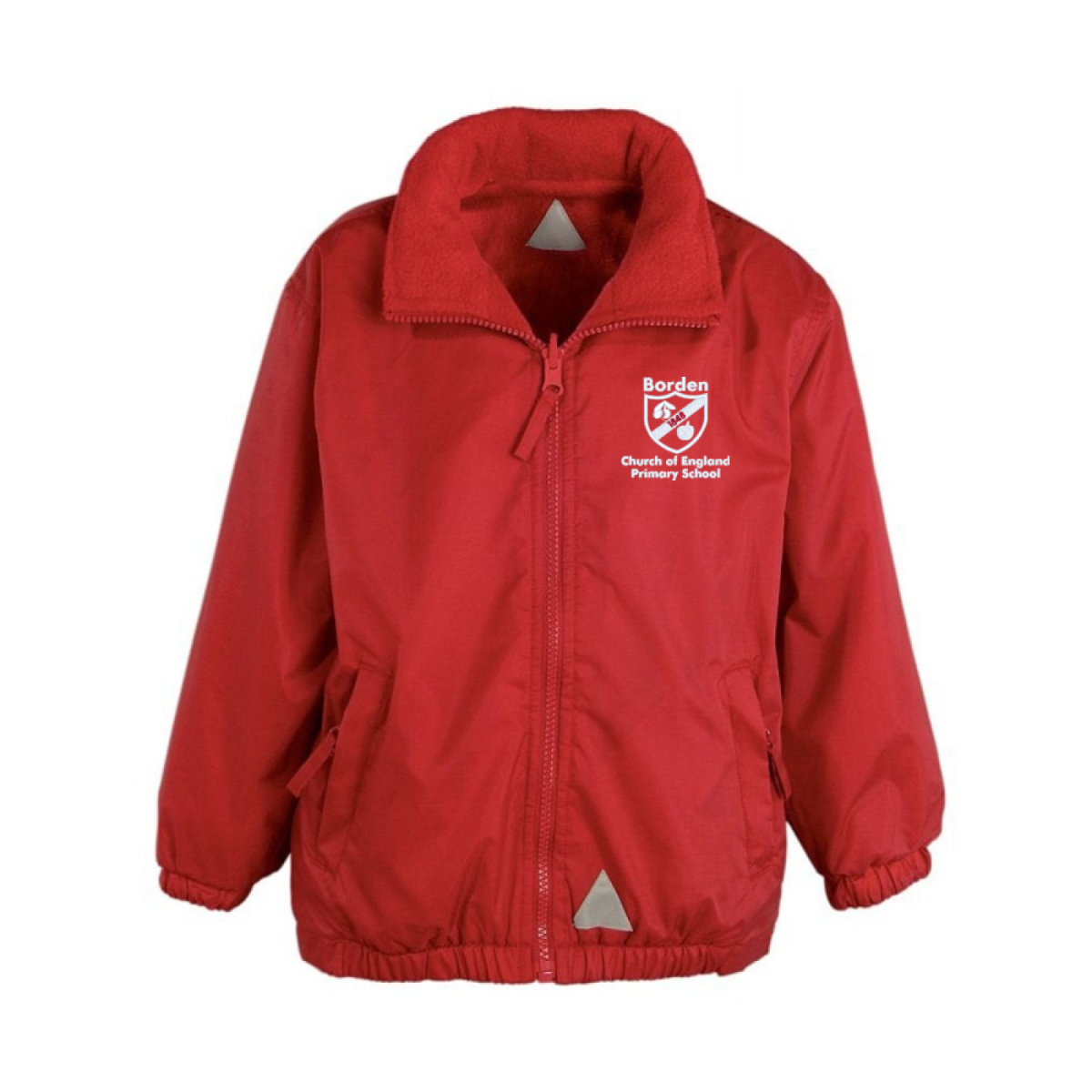 [EKM-AUTOGENERATED]Borden C of E Primary School Reversible Jacket with ...