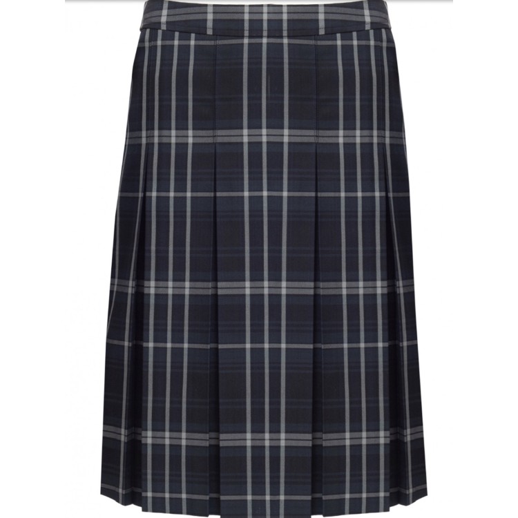 Abbey Navy Tonal Skirt  Senior Sizes (Year 7, 8 & 9 Only) 