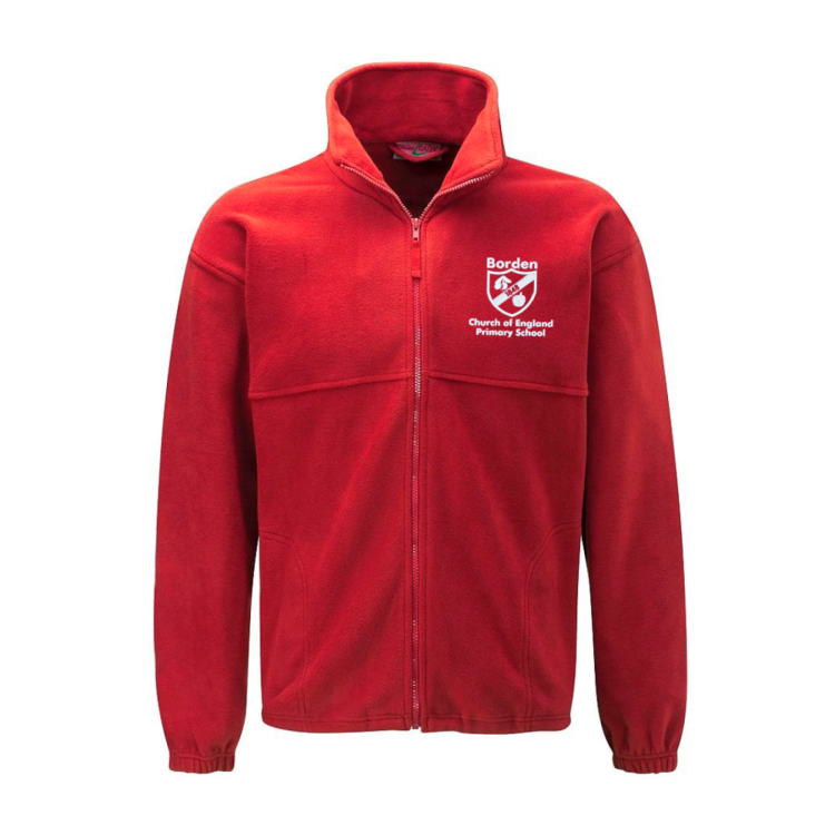 Borden C of E Primary School Fleece (with logo)