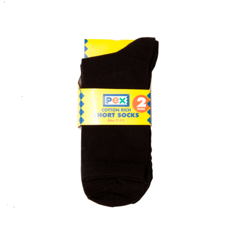 Boy's Black Socks