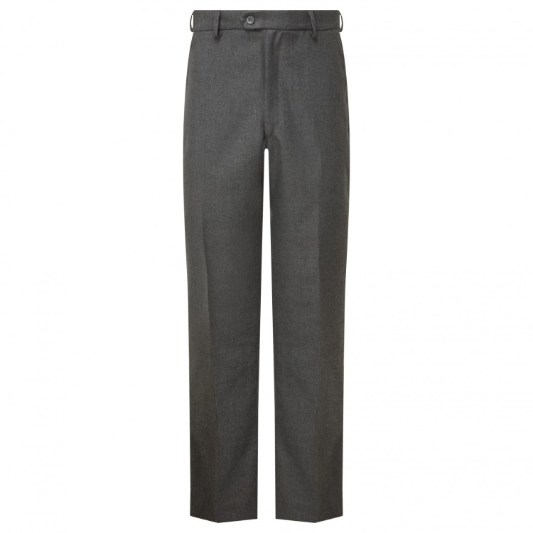 Boy's (Age Group) Elasticated Grey Trousers