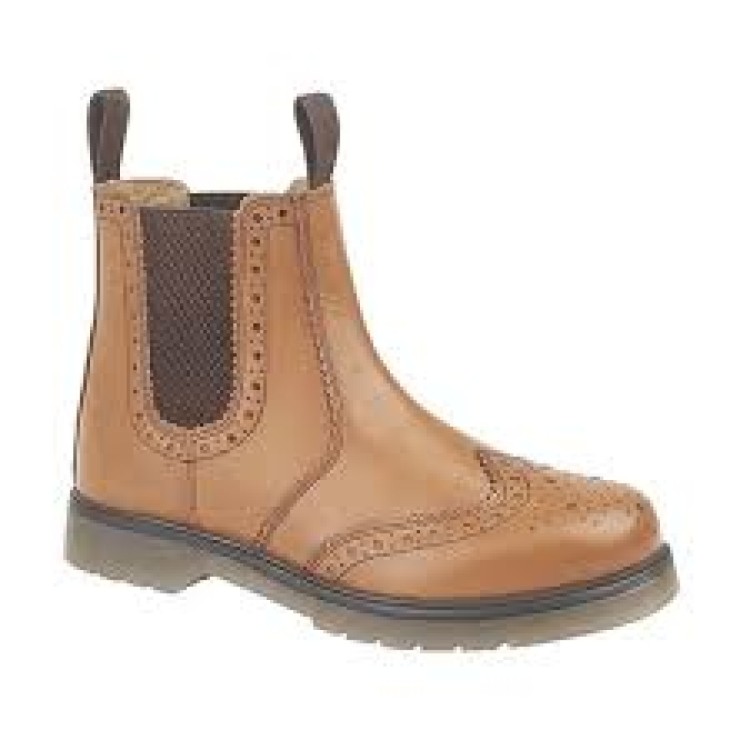 Brogue Gusset Dealer Boot M757BT