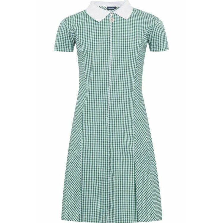 Green Stripe Summer Dress