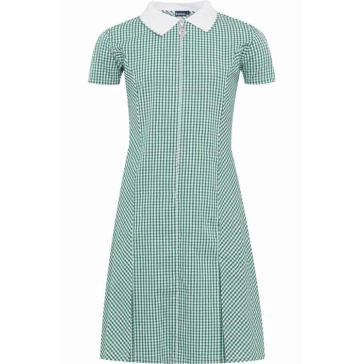 Green Stripe Summer Dress