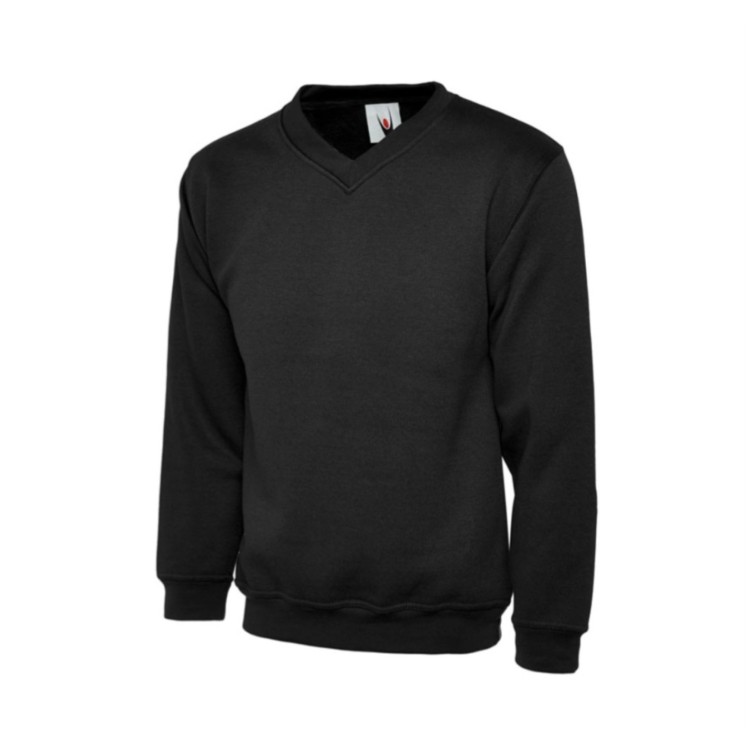 EKC Sheppey Secondary V-Neck Sweatshirt with Logo (Junior Sizes)