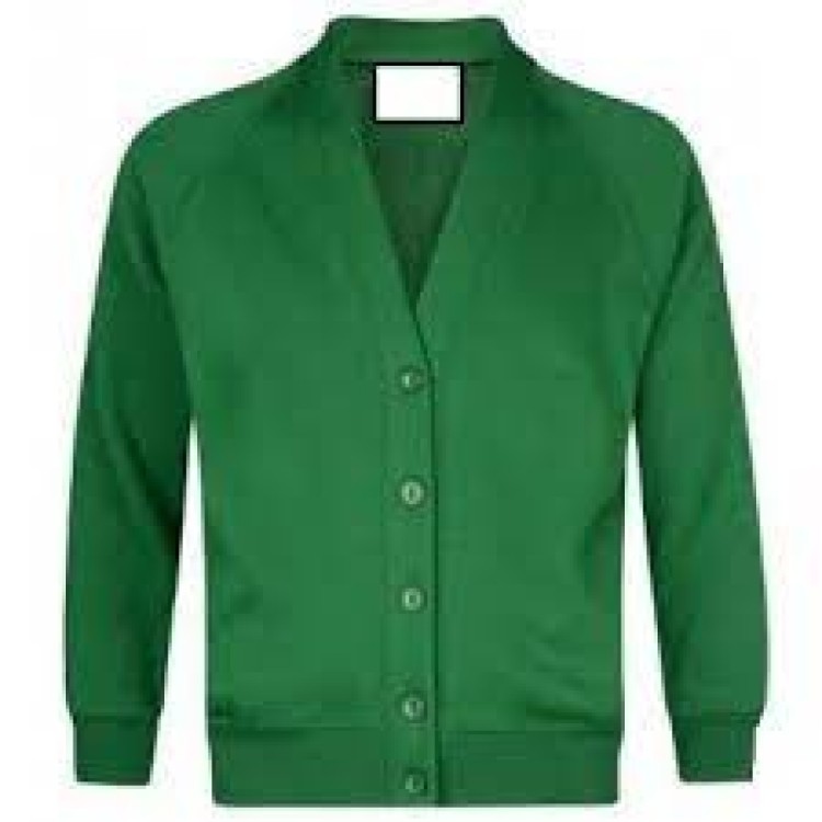 EMERALD GREEN CARDIGAN