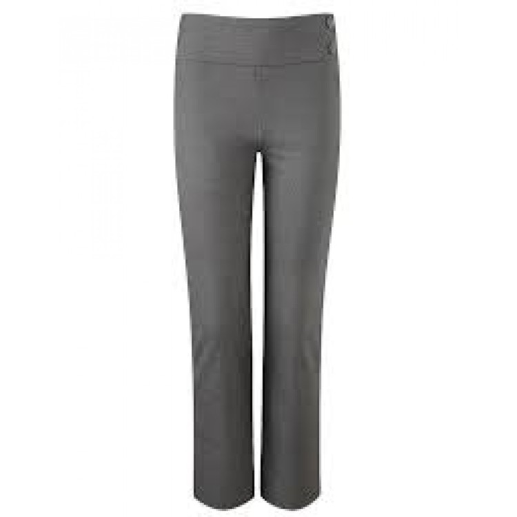 Girl's Full fit Trousers (Grey or Black)