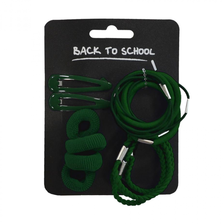 Girl's Small School Set (Bottle Green)