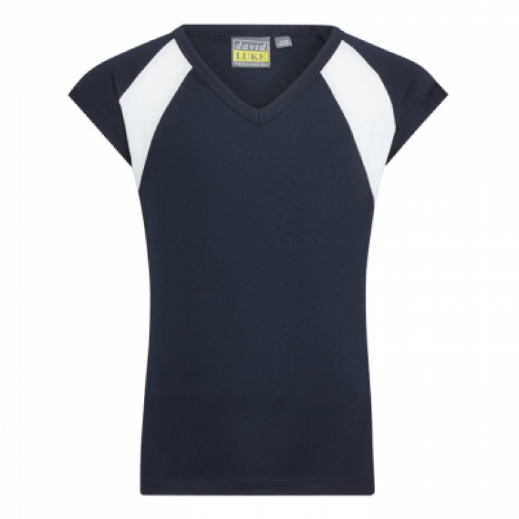 TSS Girls V Neck Sports T-Shirt (Senior Sizes)