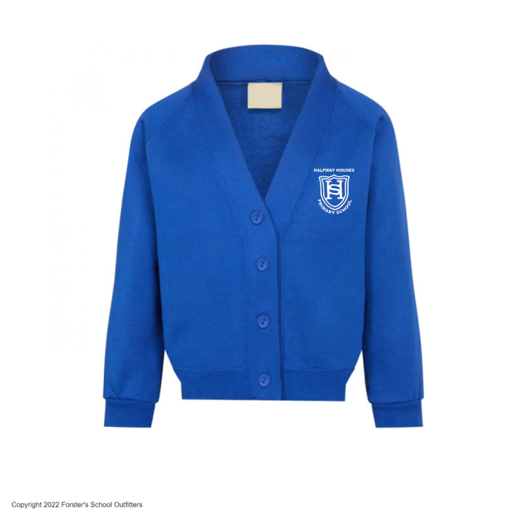 Halfway House Cardigan with Logo