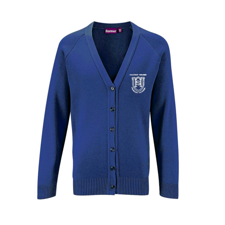 Halfway Houses – Knitted Cardigan with Logo