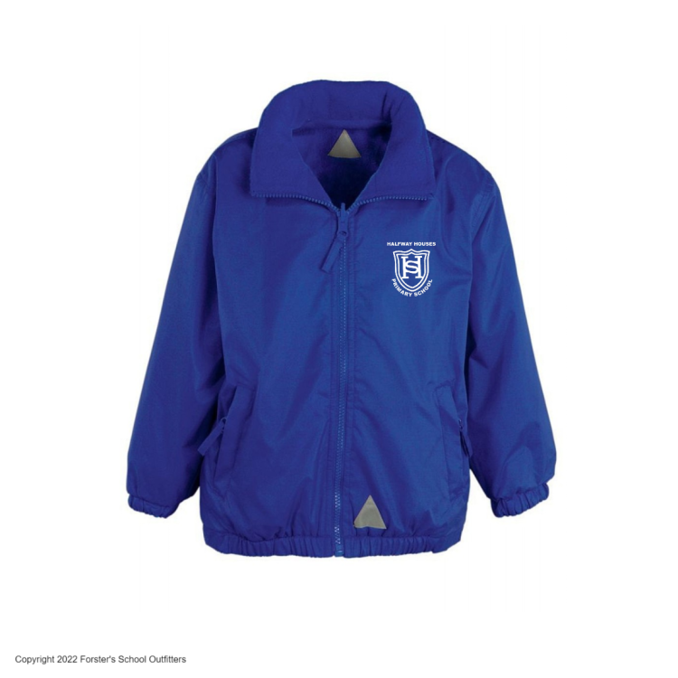 Halfway Houses Primary School Reversible Fleece (With Logo)