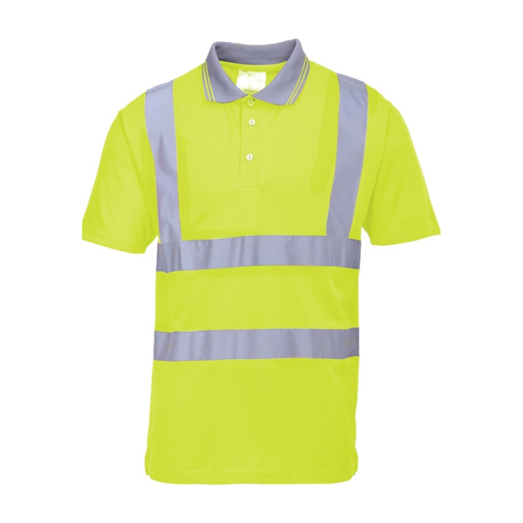 Hi Vis Short Sleeve Polo