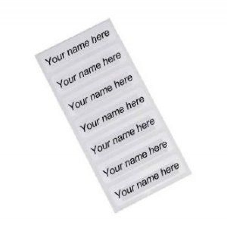 Iron on Name Tapes