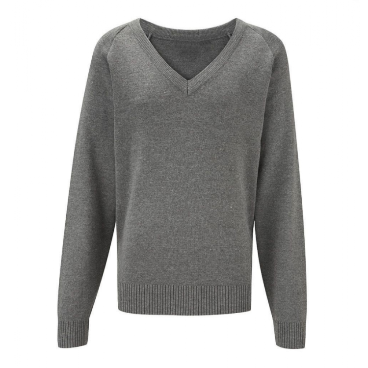 Knitted Jumper (Grey for Boys and Red for Girls) SENIOR SIZES