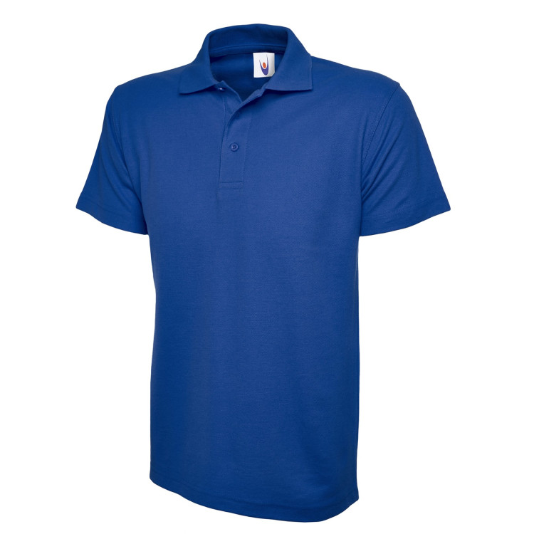 LITTLE OWLS NURSERY ROYAL BLUE STAFF POLO WITH LOGO