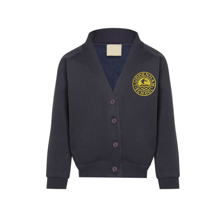 Luddenham Primary Cardigan with Logo