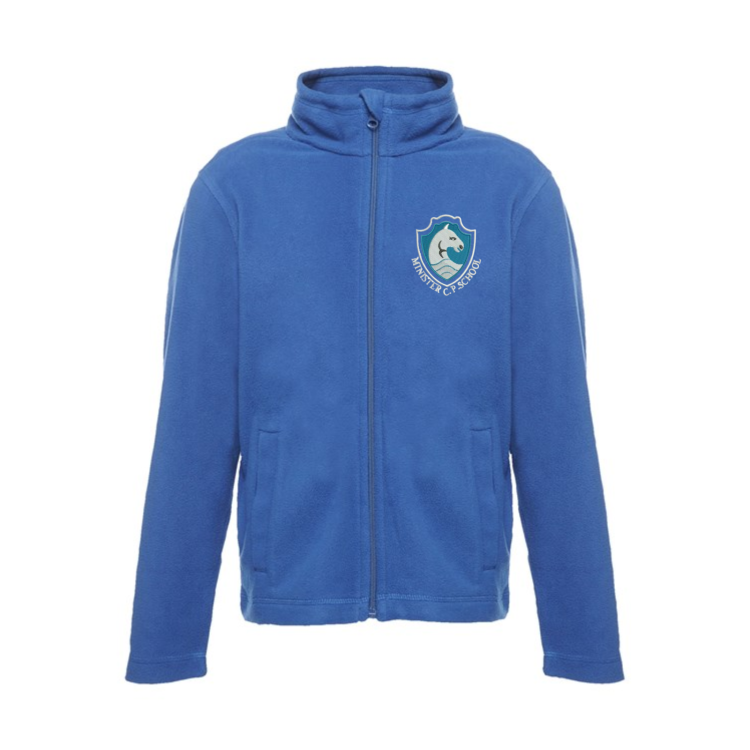 Minster Primary Lightweight Micro-Fleece with Logo