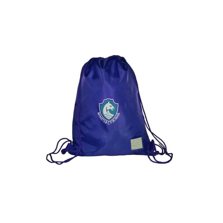 Minster Primary School PE Bag (with Logo)