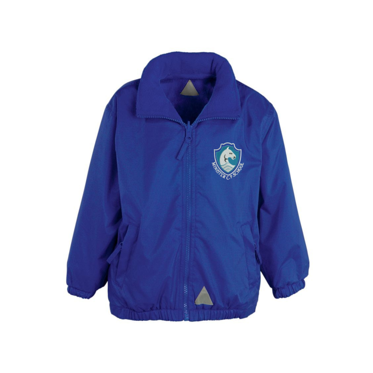 Minster Primary School Reversible Jacket (With Logo)