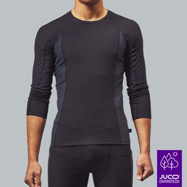 Navy Blue Sports Base Layer Top 