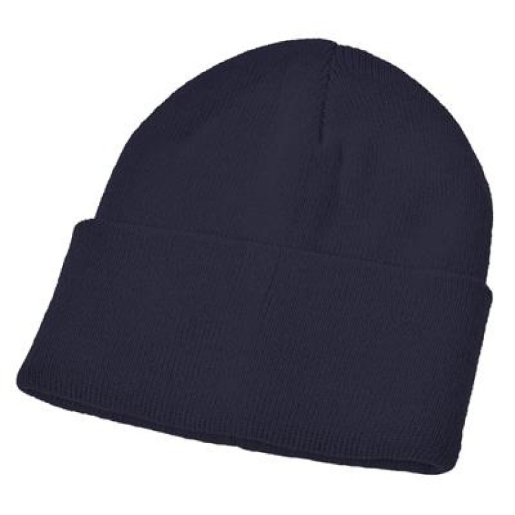 Navy Winter Hat with School Logo