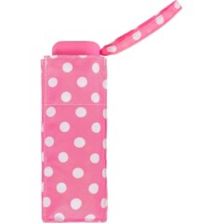 PINK POLKA DOT SUPER MINI UMBRELLA 