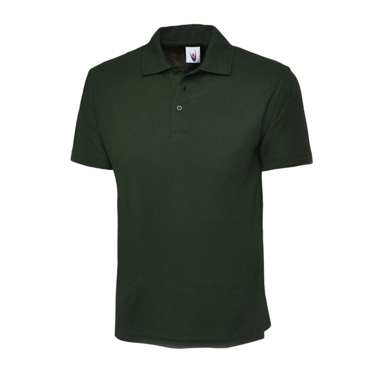 Public Services Polo Shirt IN BOTTLE GREEN