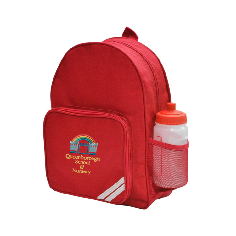Queenborough Primary Infant Backpack with Logo