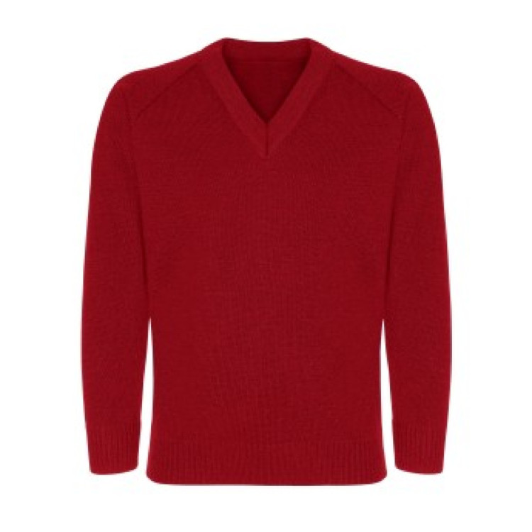 Knitted V Neck Jumpers
