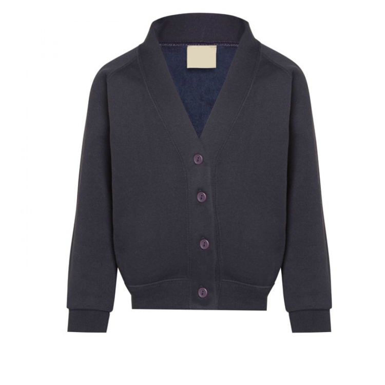 Rodmersham School Cardigan with Logo (Suitable for all year Groups)