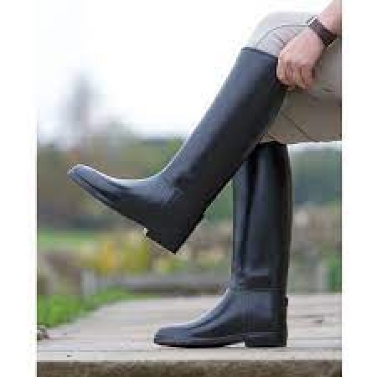 Shires Long Rubber Riding Boots - Childrens 918K