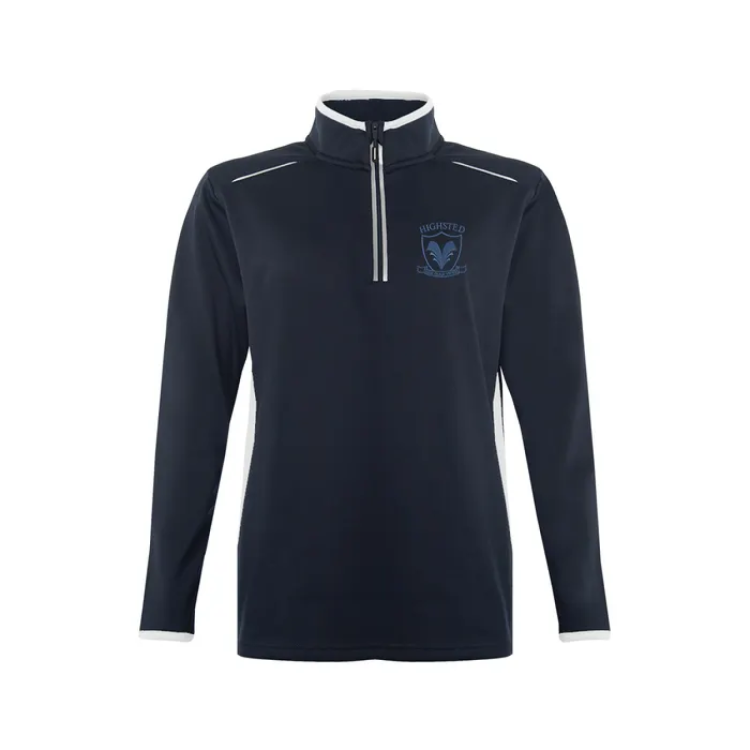 Highsted Grammar 1/4 Zip Training Top