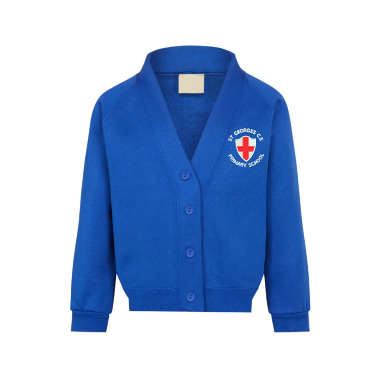 St George's Cardigan with Logo