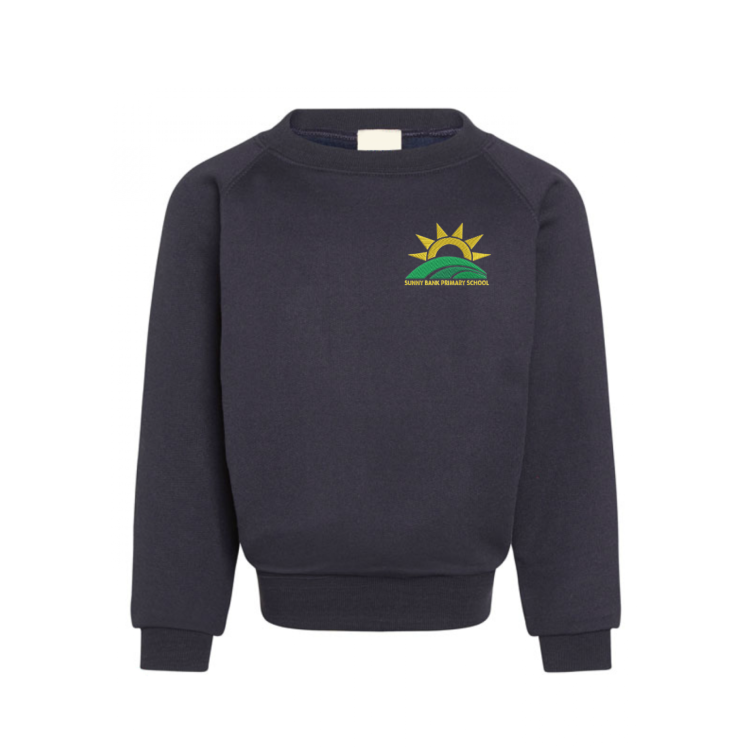 Sunny Bank Primary Sweatshirt with Logo