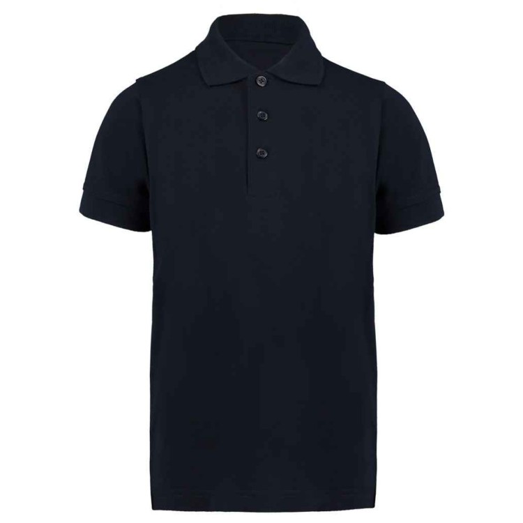 Tunstall Navy Polo with Logo