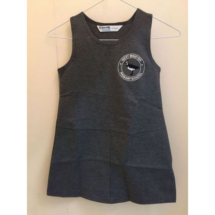 Westminster Primary Grey Pinafore
